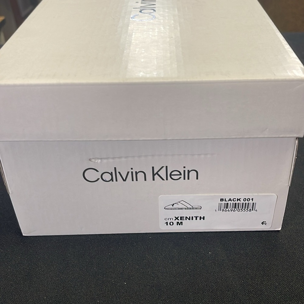 Calvin Klein Men's Xenith Round-Toe Slippers (Size 10M) - Picture 9 of 9